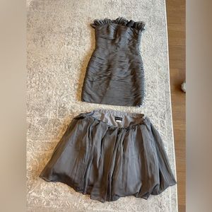 Bari Jay maxi with detachable skirt.